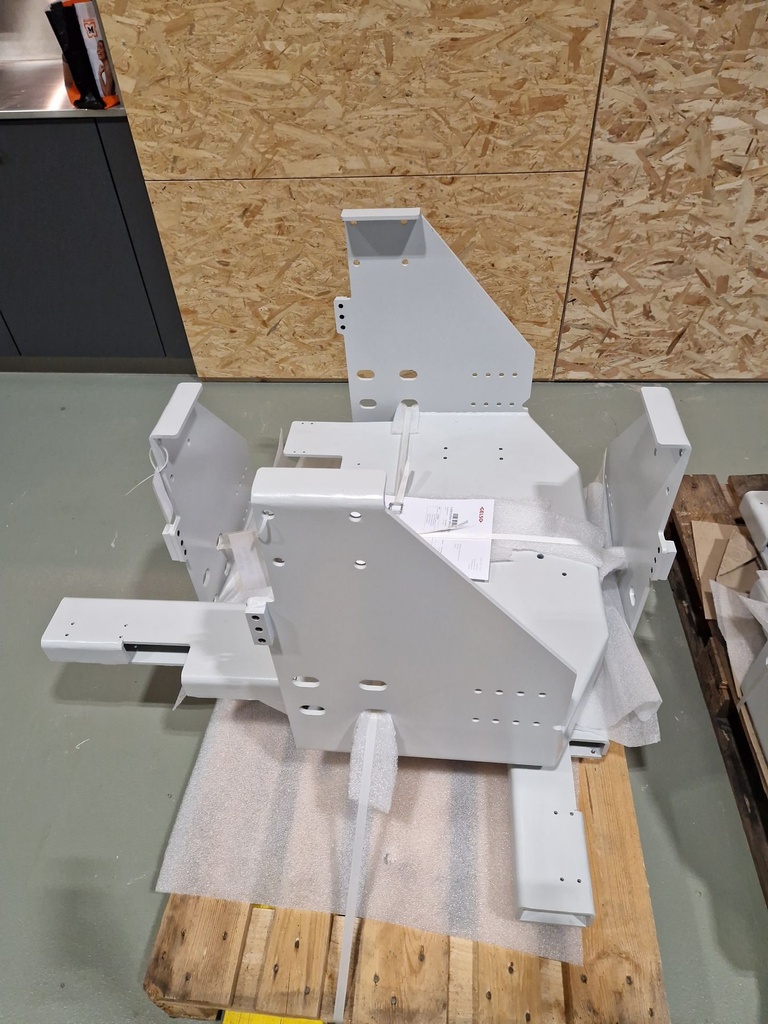 Blech-Schweisskoknstruktion mit Pulverbeschichtung und Toleranz +/-0.5mm